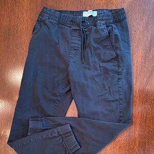 Hollister Men's Weathered Black Joggers